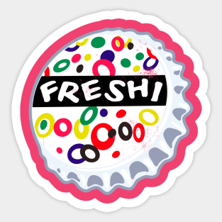 Vintage Freshi Soda Bottlecap Sticker